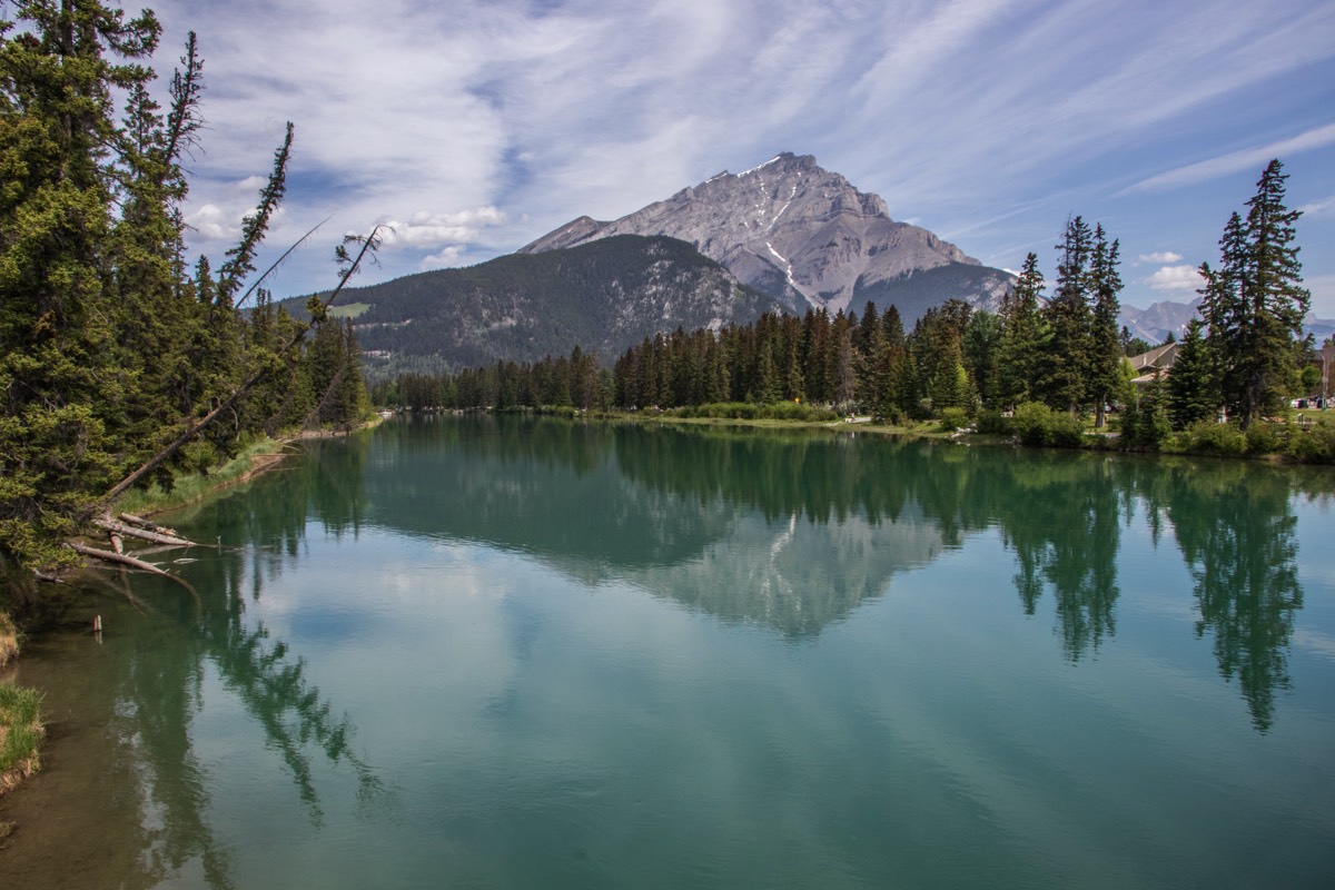 Bow river, Banff