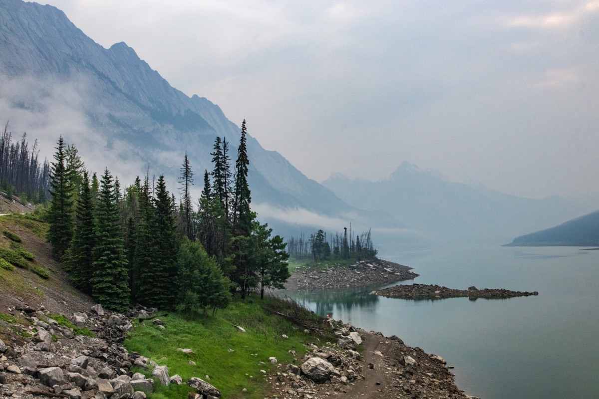 Medicine Lake, Jasper