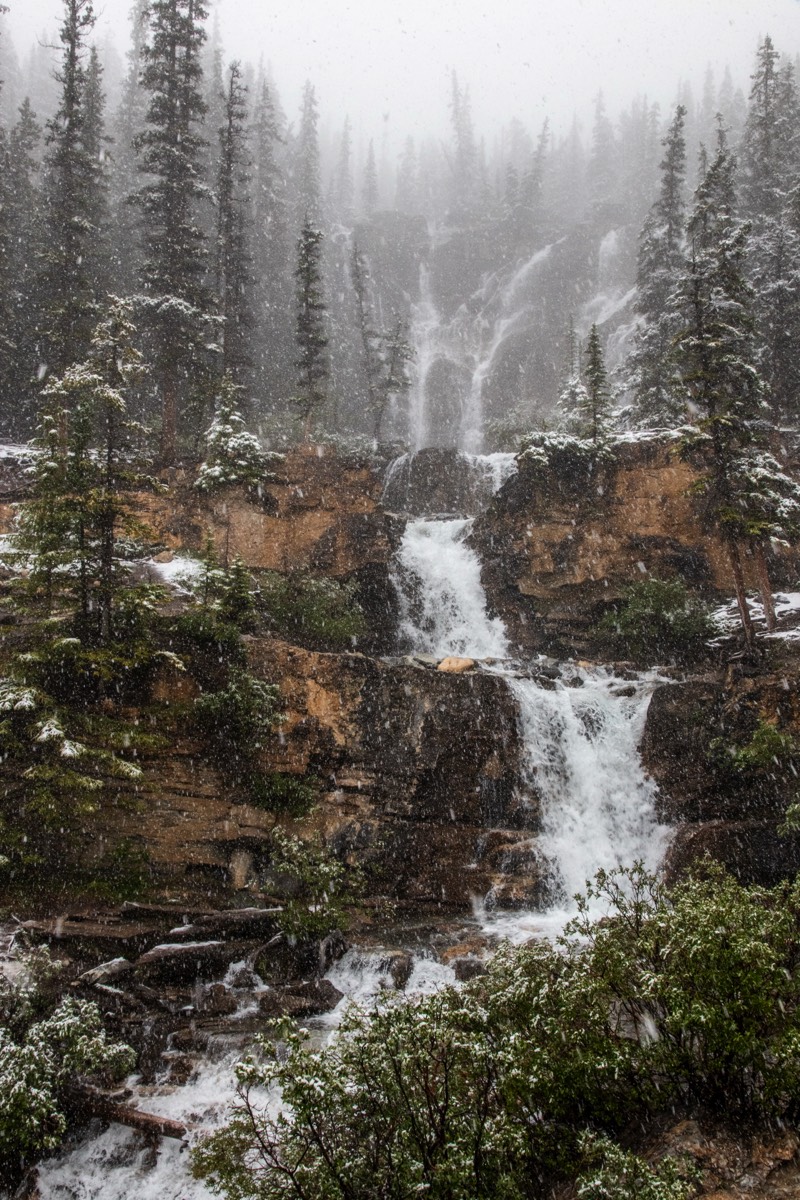 Tangle Falls in worse weather