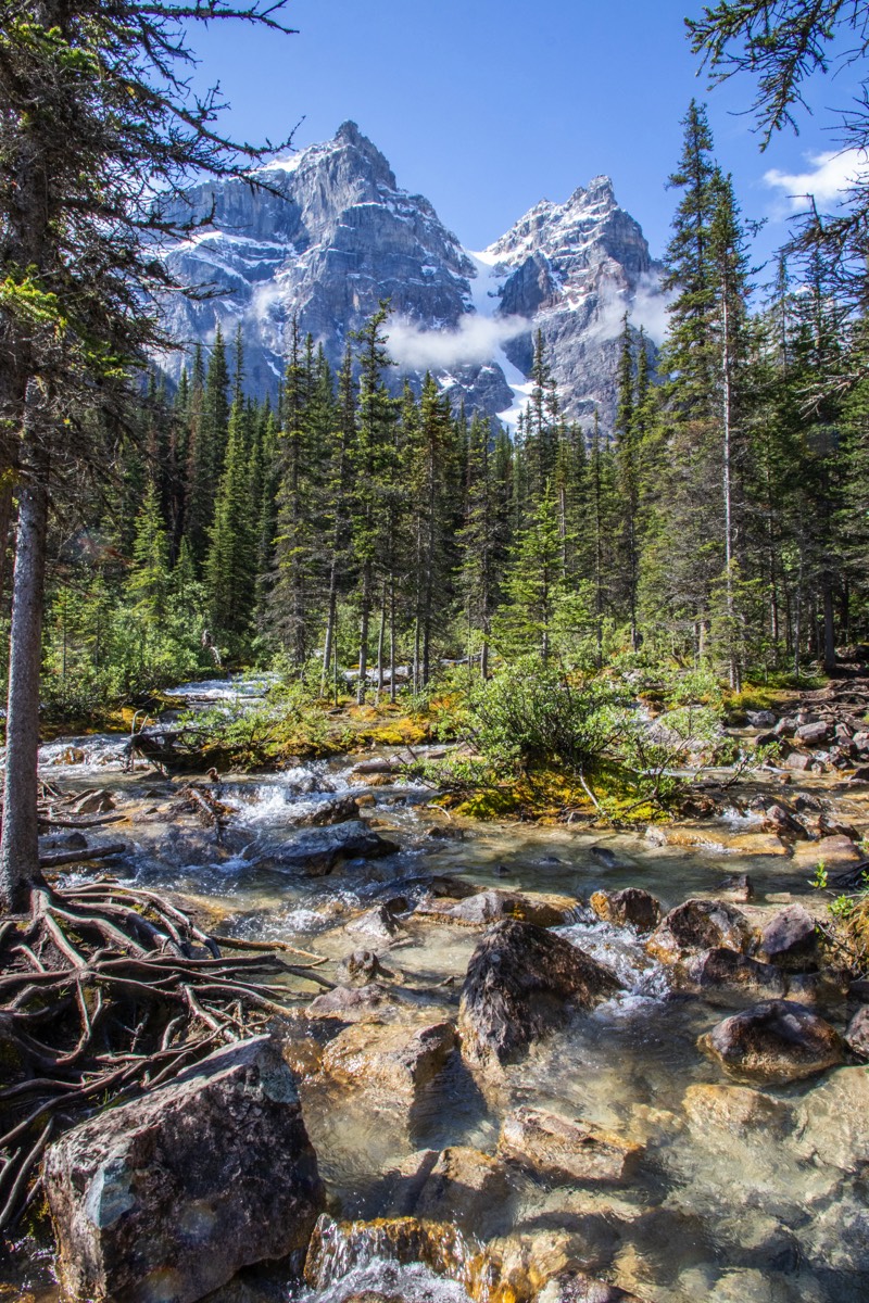 Beginning/End of Moraine Lake
