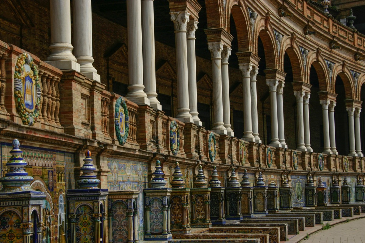 Sevilla - Plaza de España - Ceramics 1
