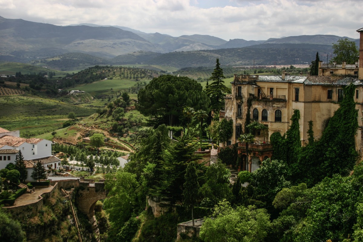 Ronda - View on the Puente Arabe