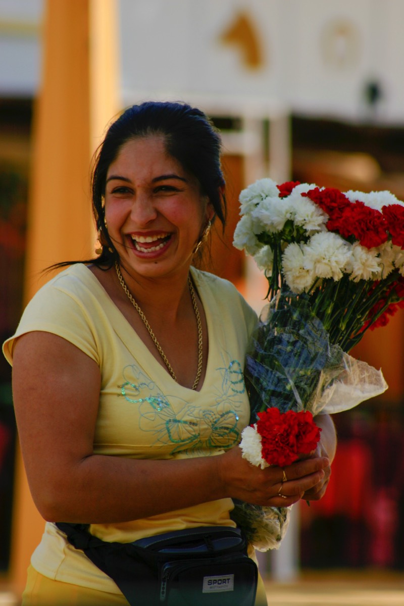 Jerez - Feria del Caballo - Flower girl