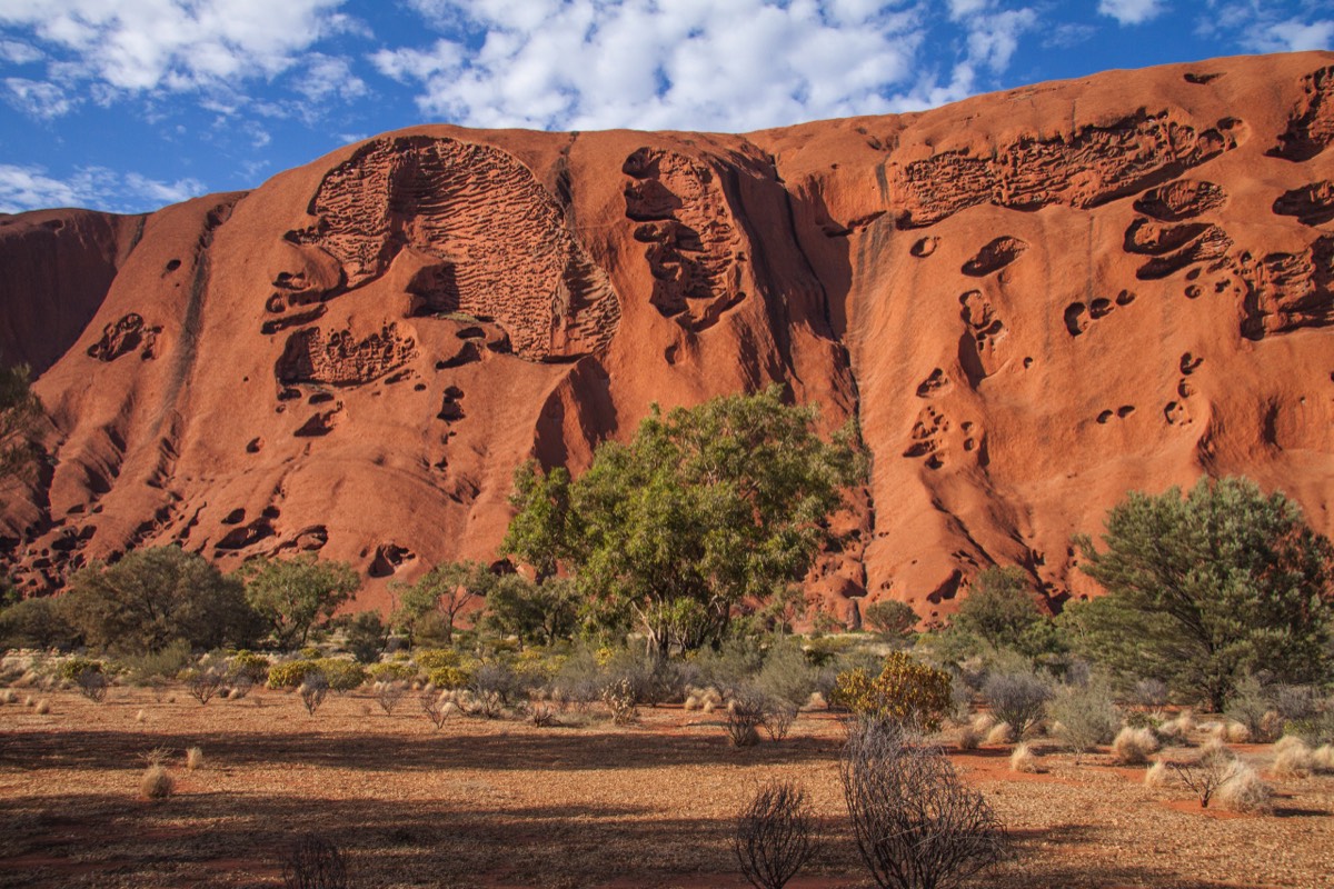 Weathered rock