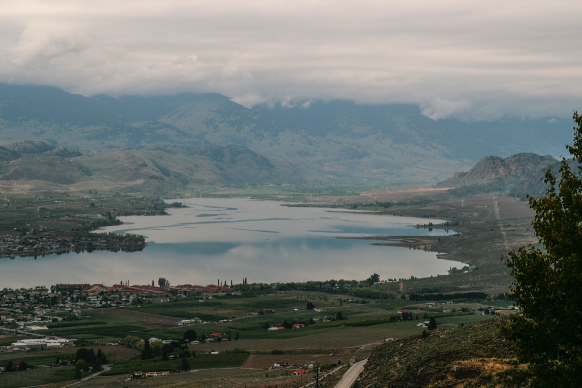 View over Osoyoos Lake