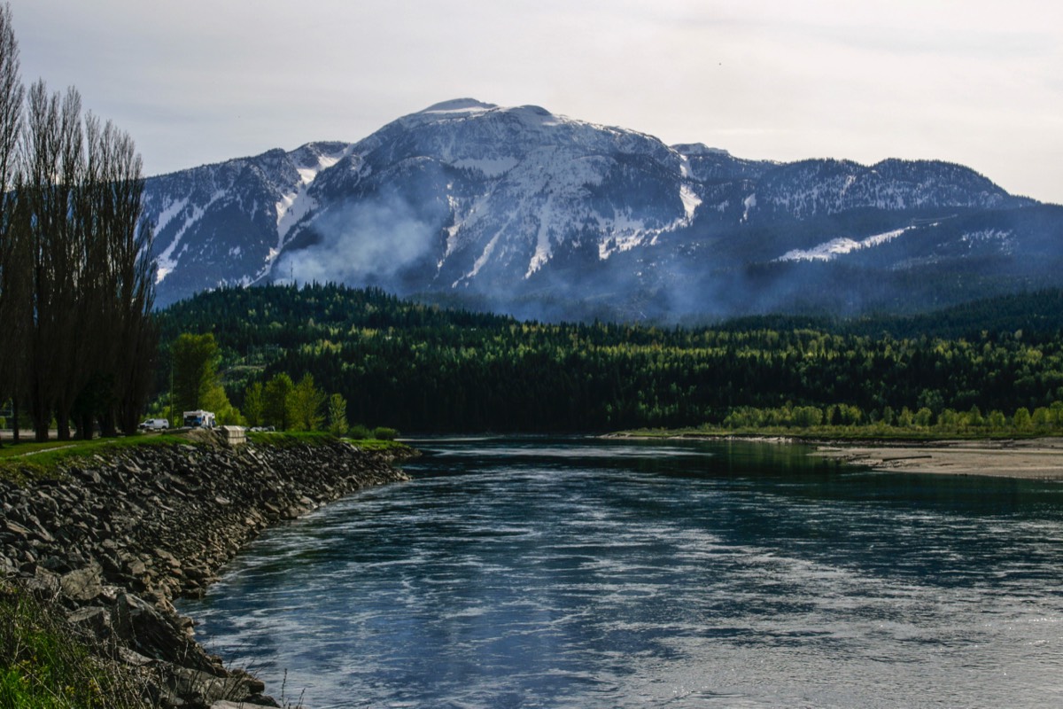 View of Columbia River - Revelstoke