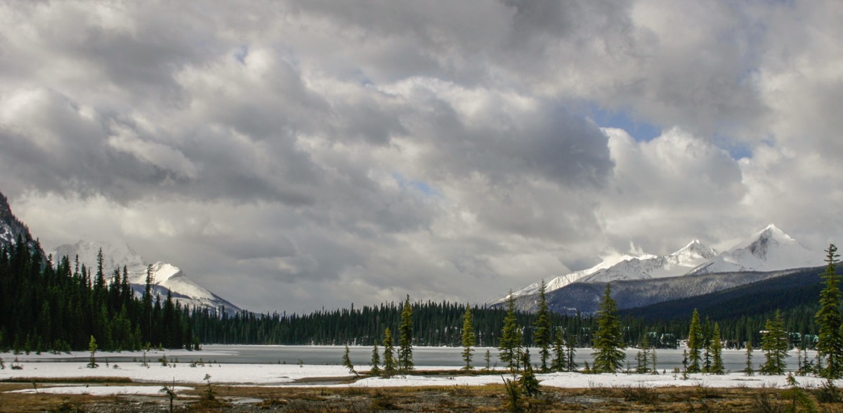 In time the lake will be filled with deposits - Yoho NP