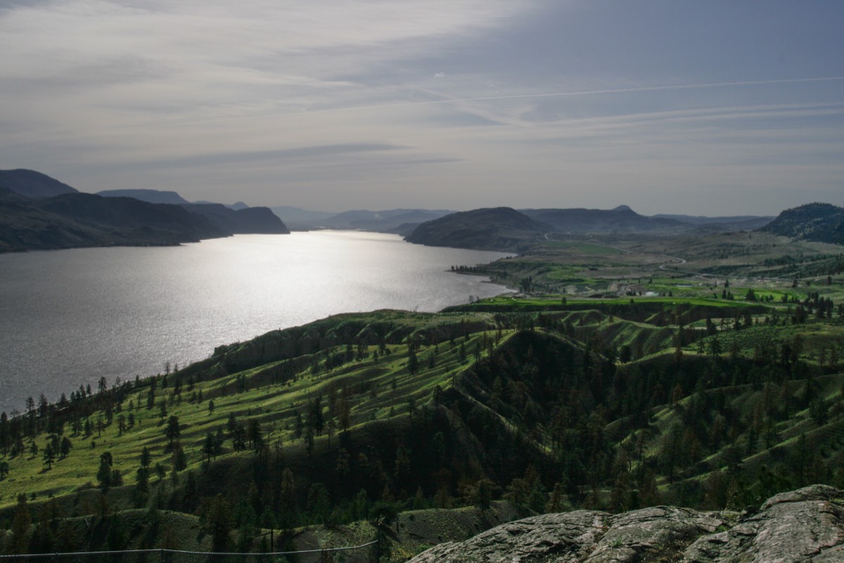 On the road from Kamloops to Whistler