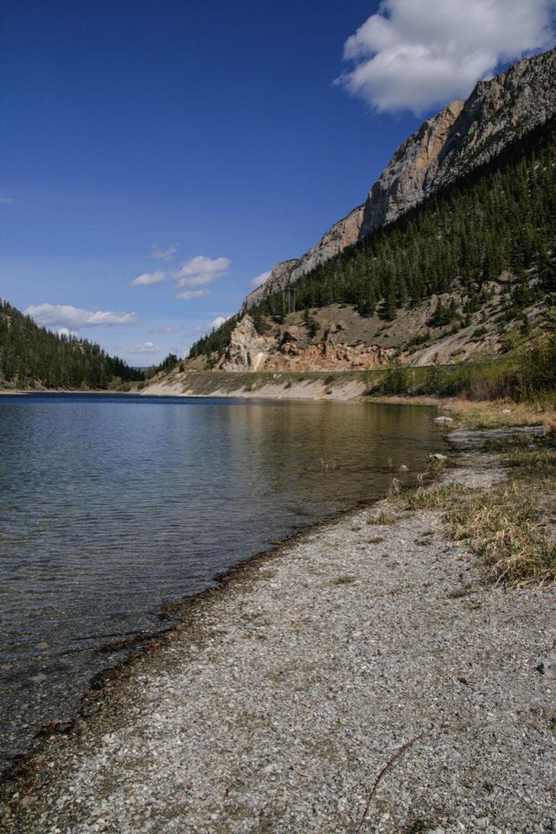 Time for a break at the river bank.
