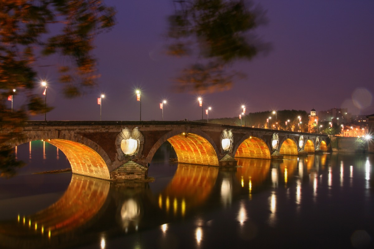 A rainy night in Toulouse