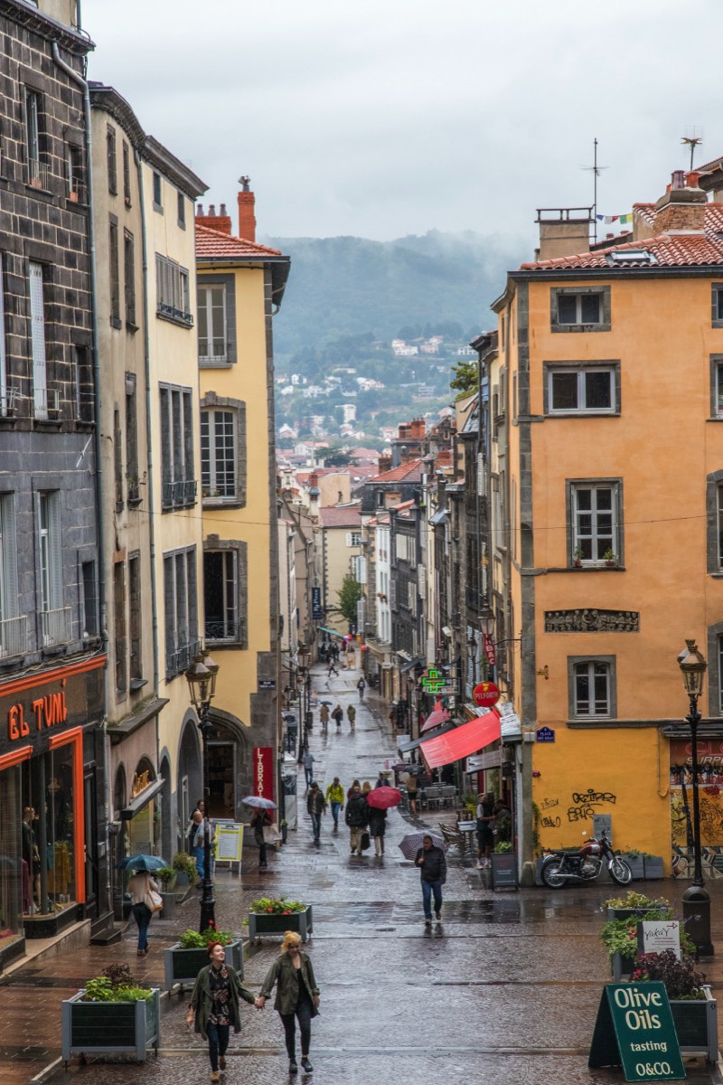 Rainy day in Clermont-Ferrand