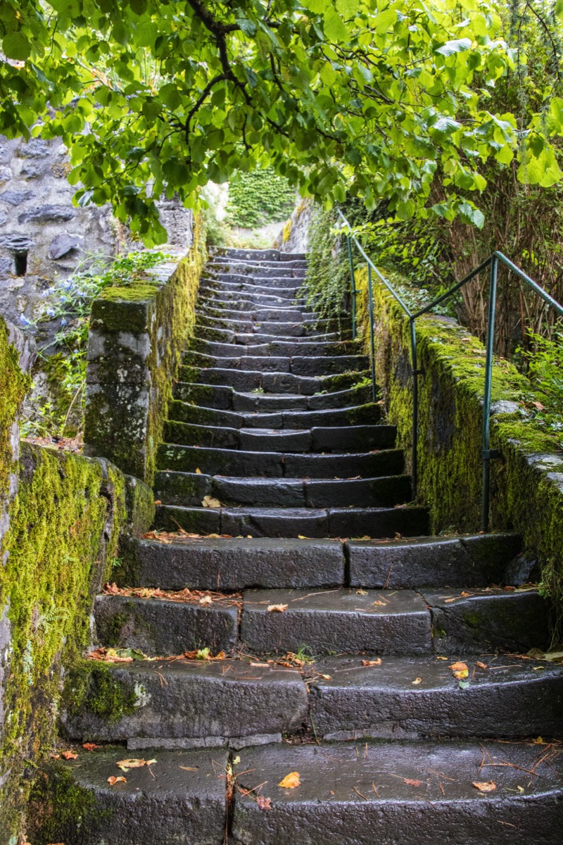 Worn step,s Aurillac