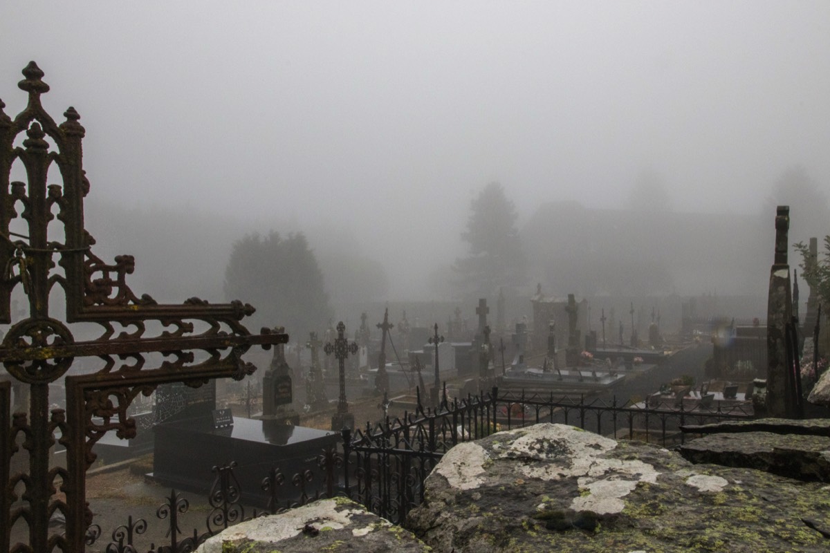 Nice day for a graveyard visit