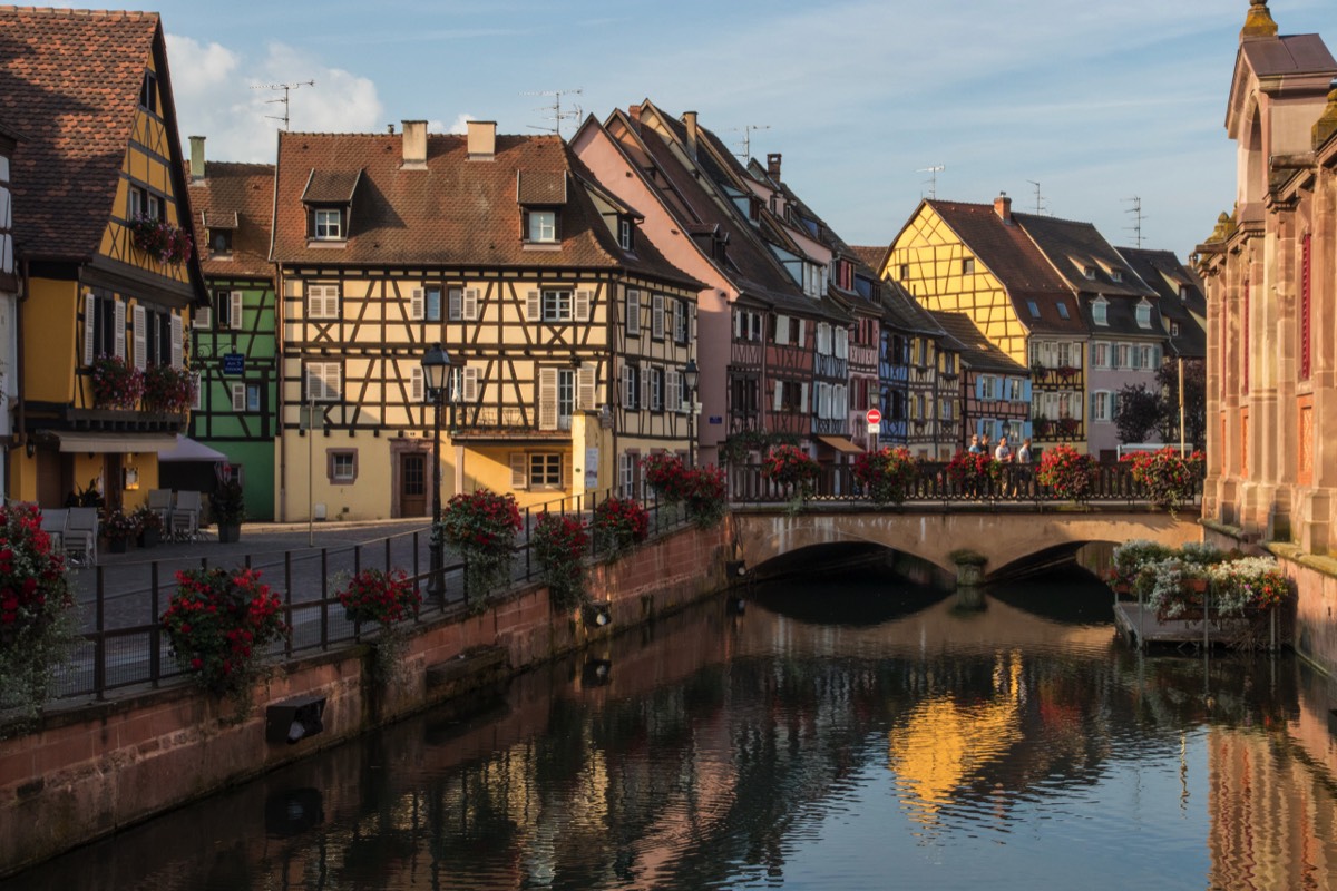 Idyllic Alsatian town