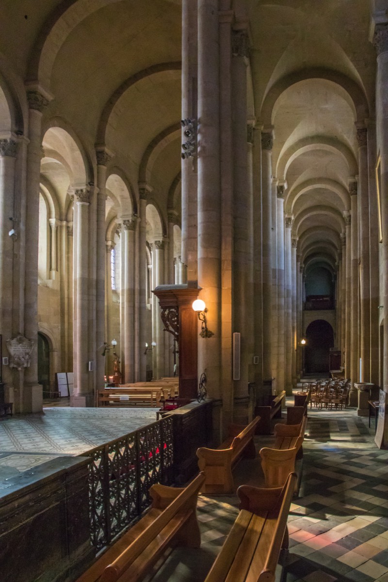 In a church in Valence