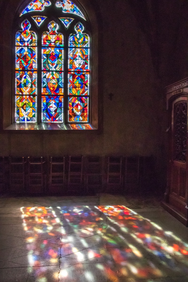Kaysersberg church window