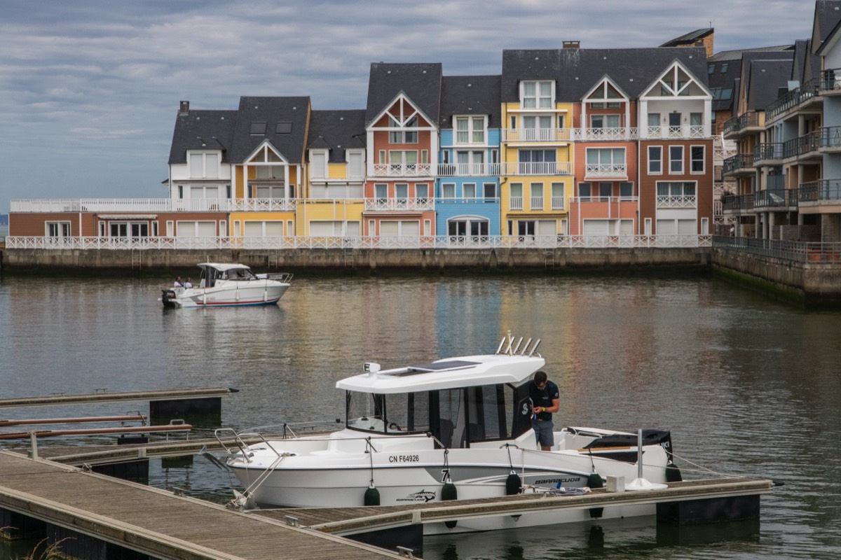 Deauville harbour