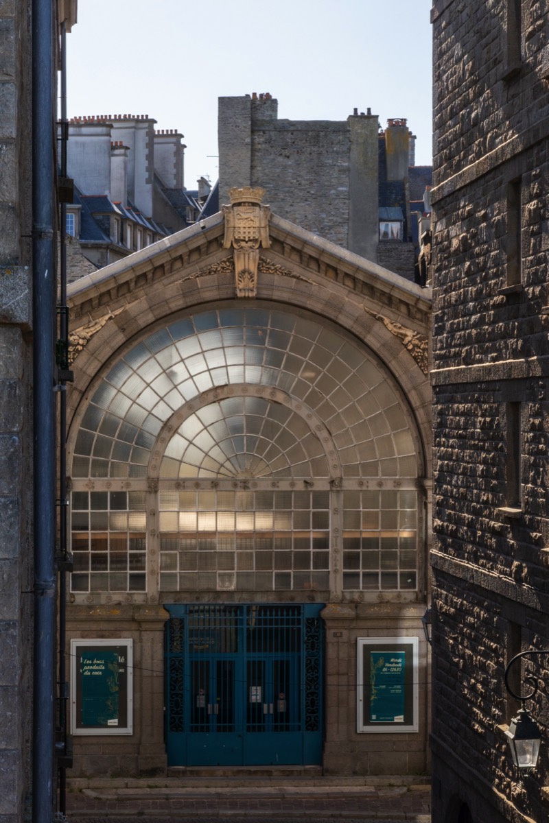 Covered market, Saint Malo