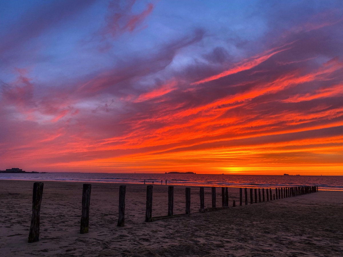 Glorious sunset
