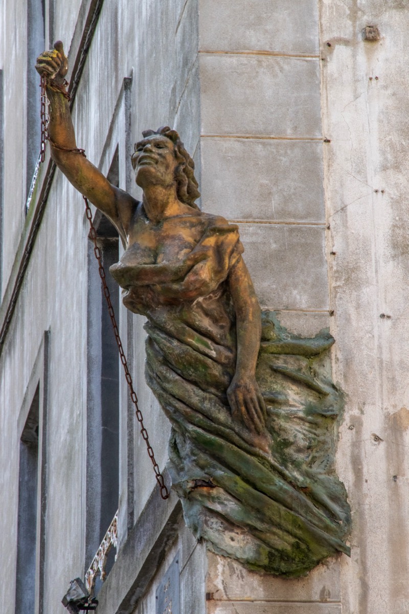 Ancient figurehead?