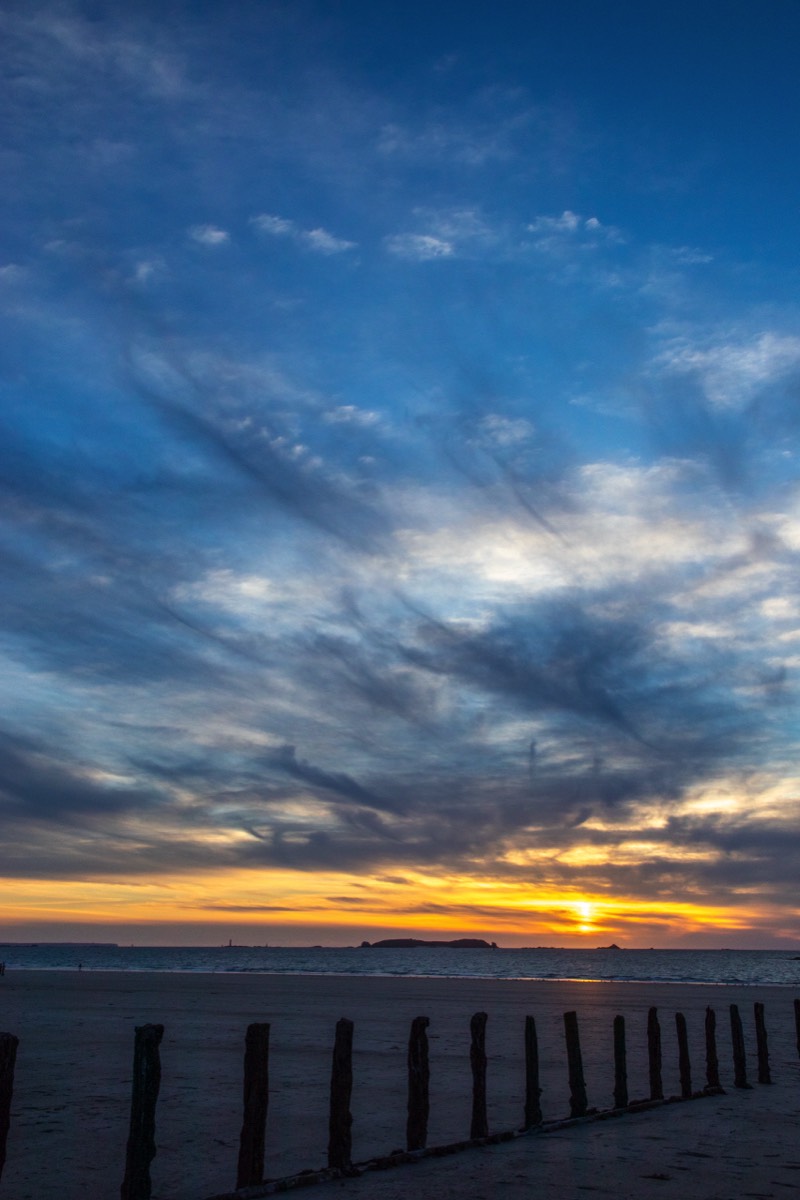 Last rays of the sun
