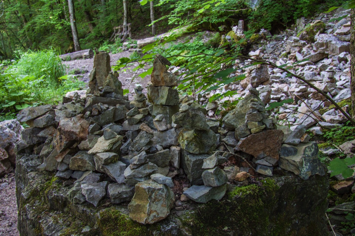 Wutachschlucht - people having fun