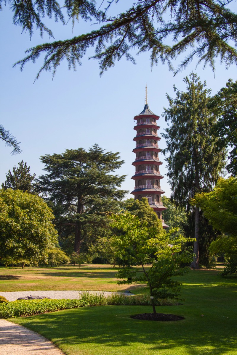 Chinese inspired tower