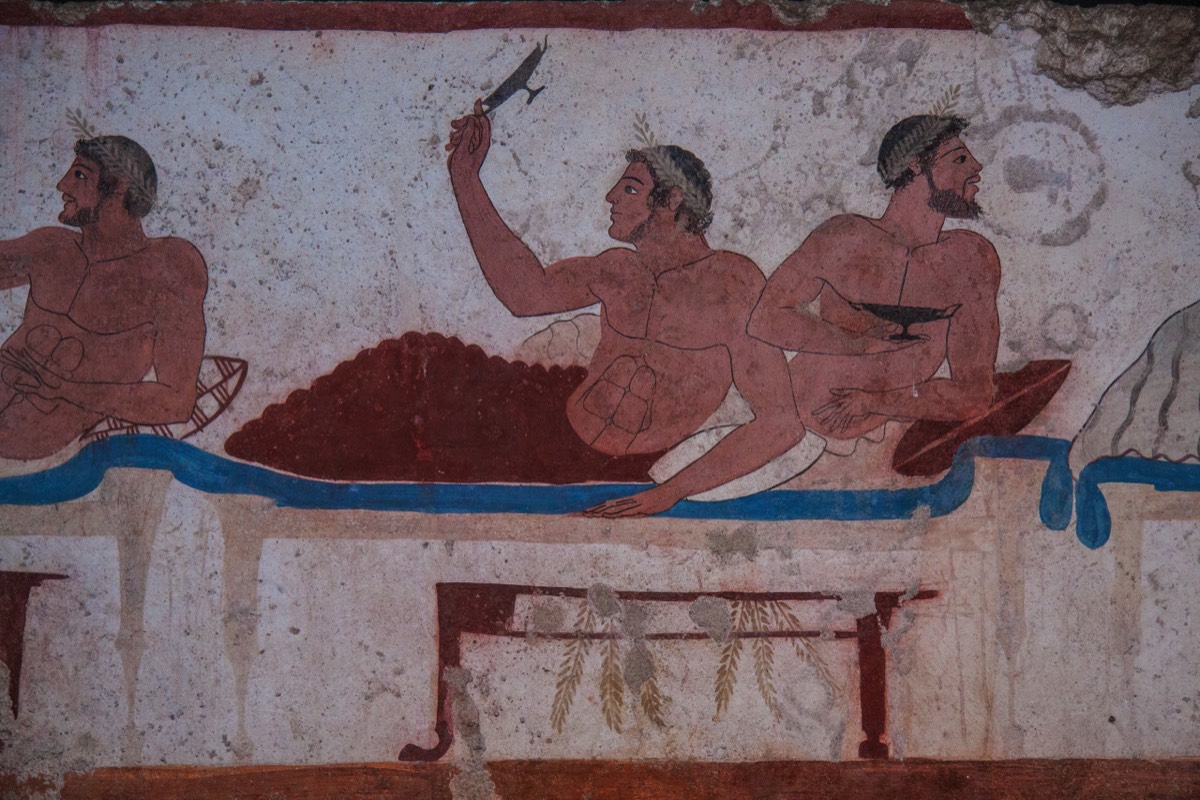 Tomb of the diver