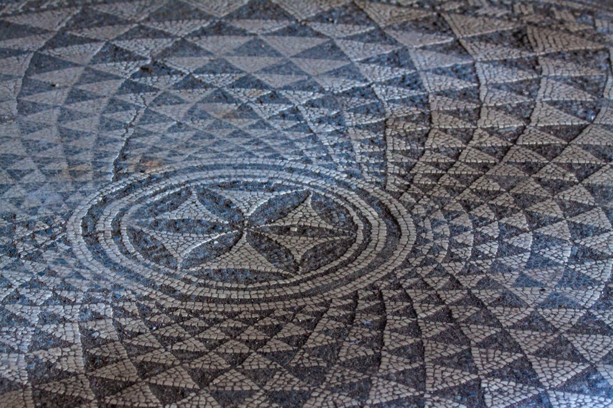 Mosaic floor