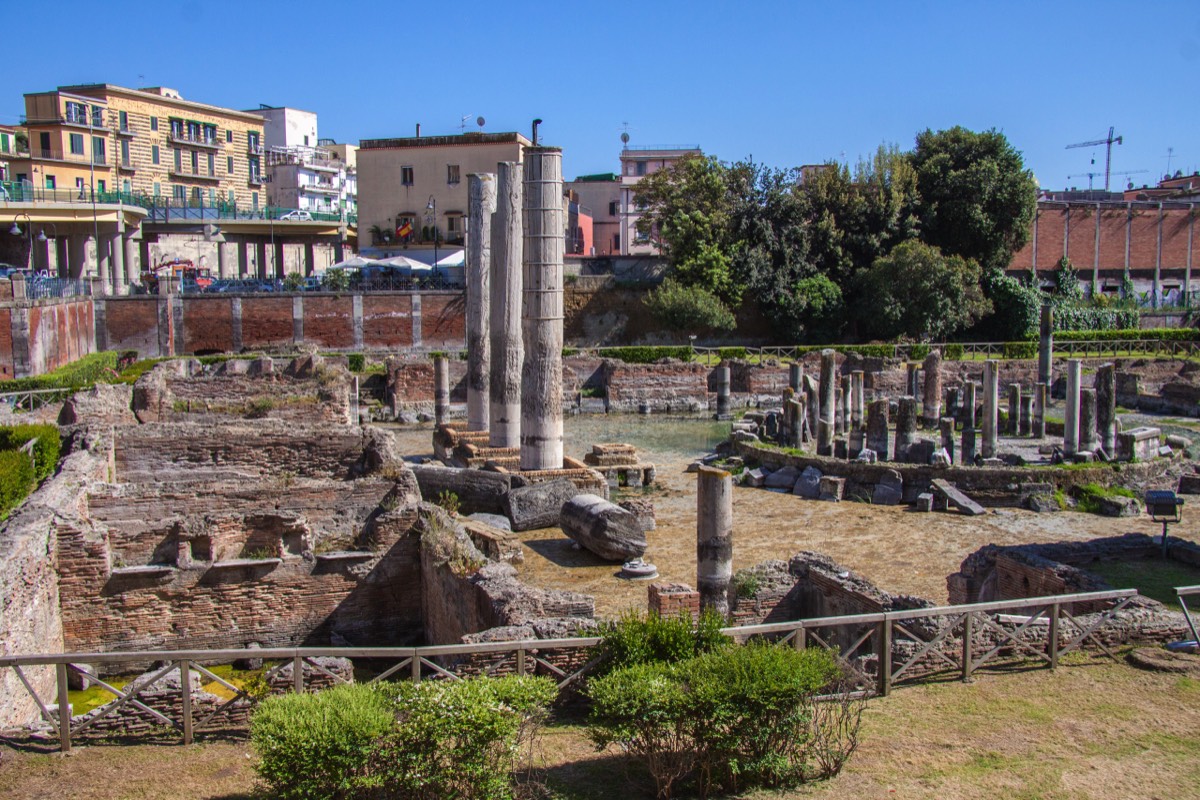 Puteoli - Macellum, Temple of Serapis