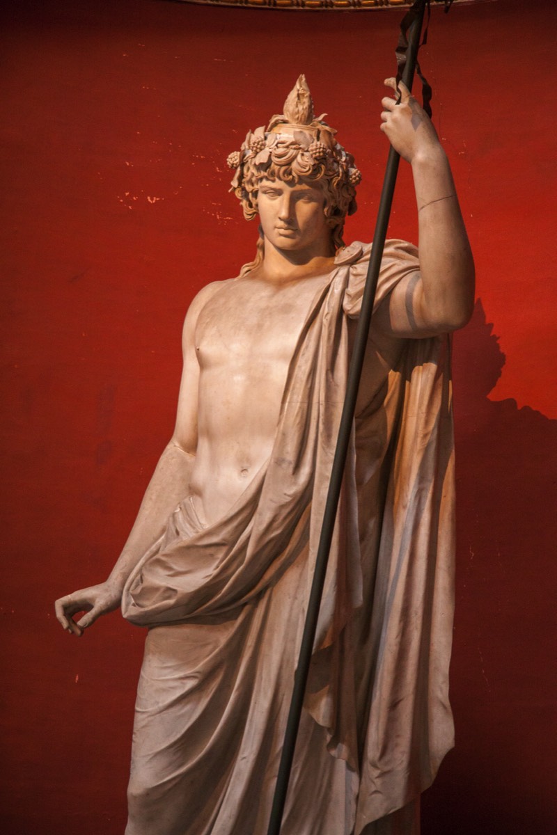 Antinous as a god