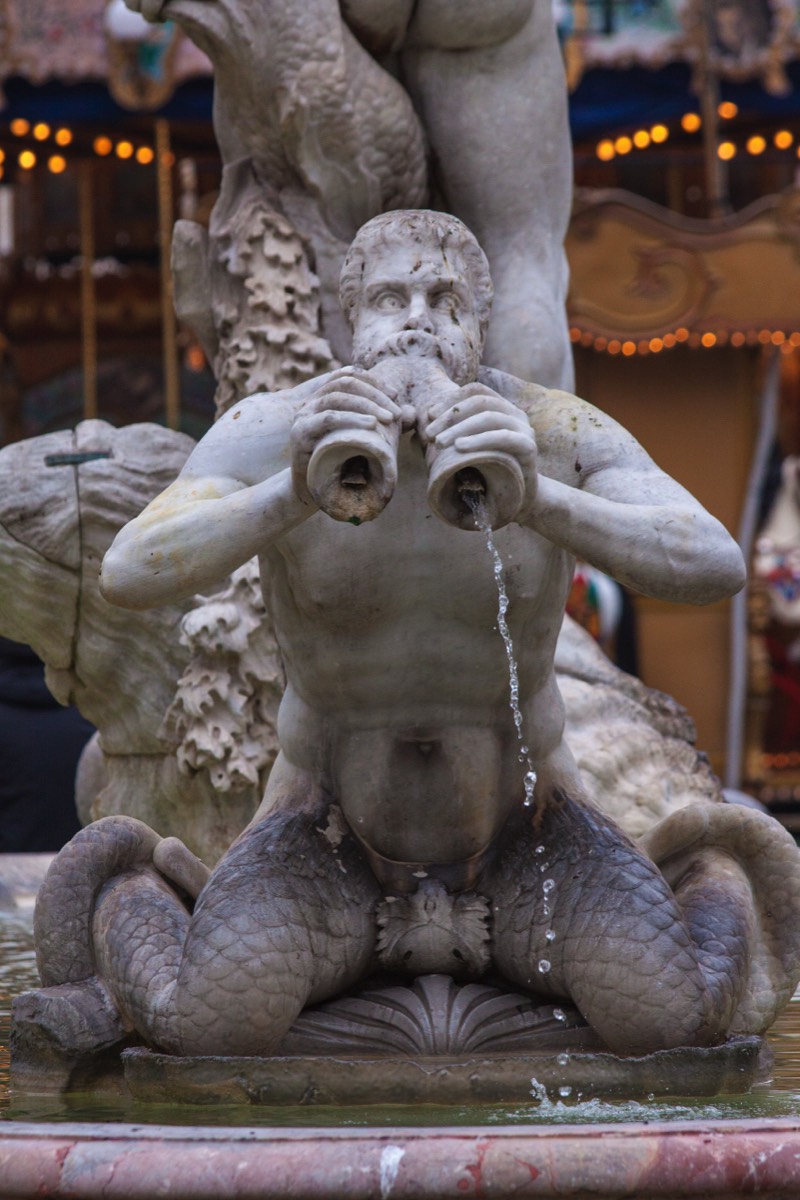 Fountain of the Moor, detail