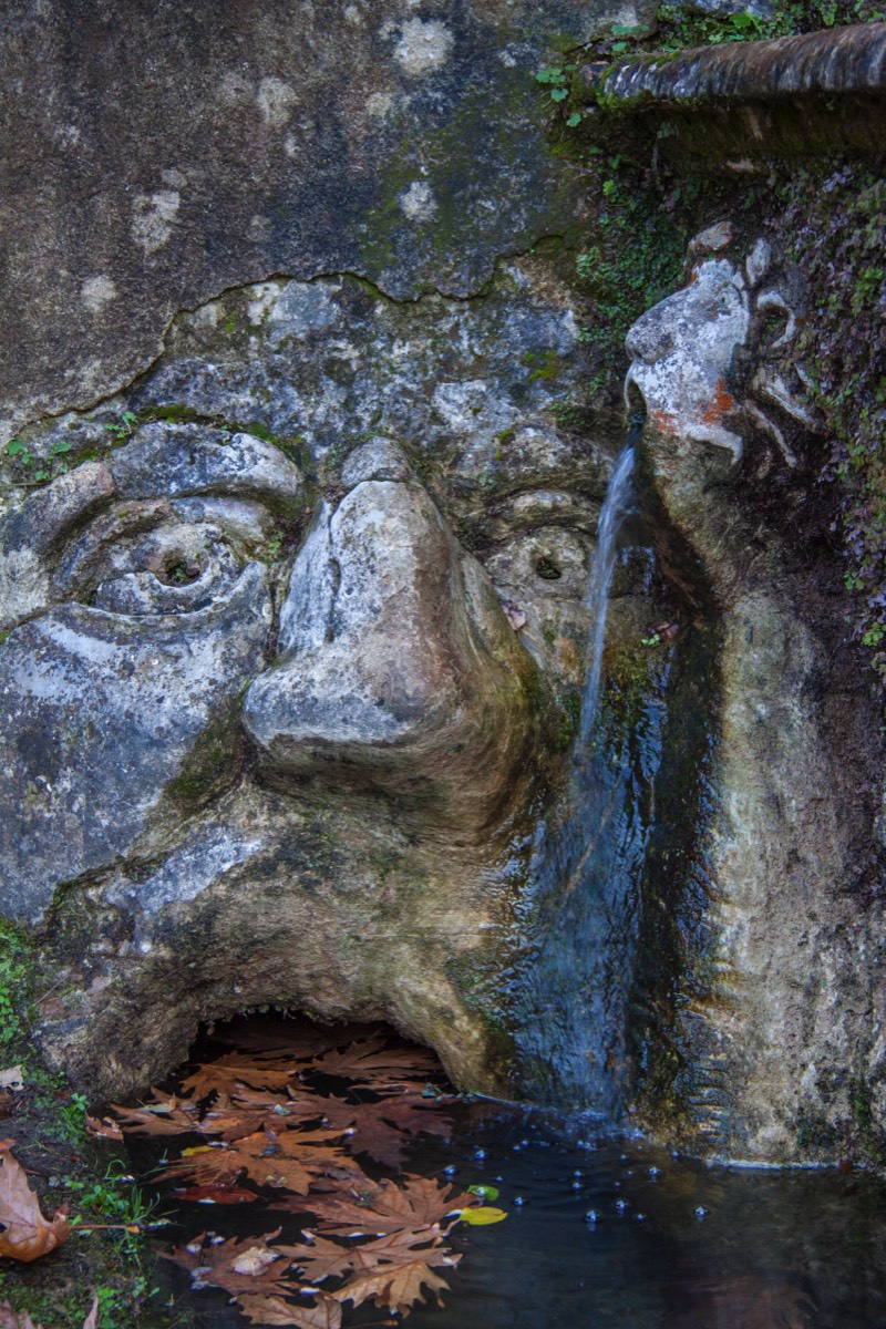 Detail Cento Fontana, Villa d'Este