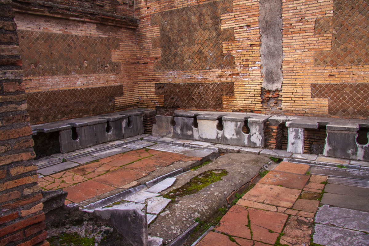 Latrines, only interesting when they are antique