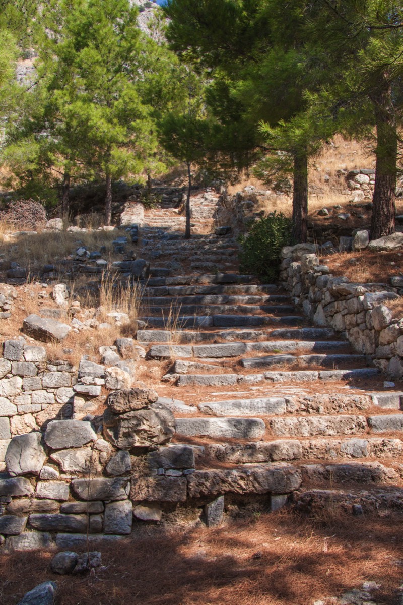 Priene - side sreet