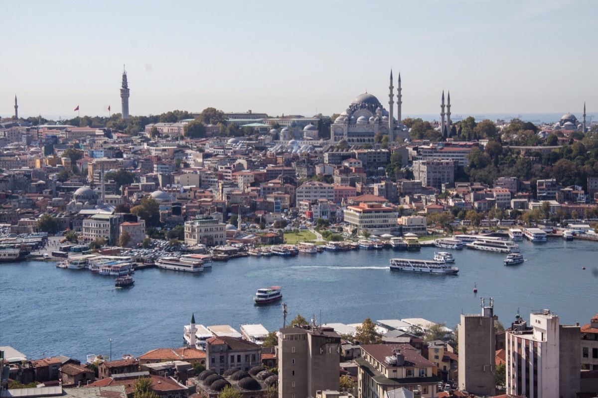 Istanbul - view from Galata tower