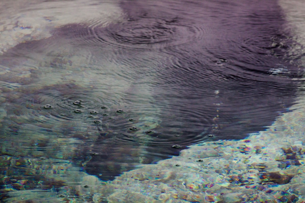 Old Faithfull Geyser Basin - Colourful detail