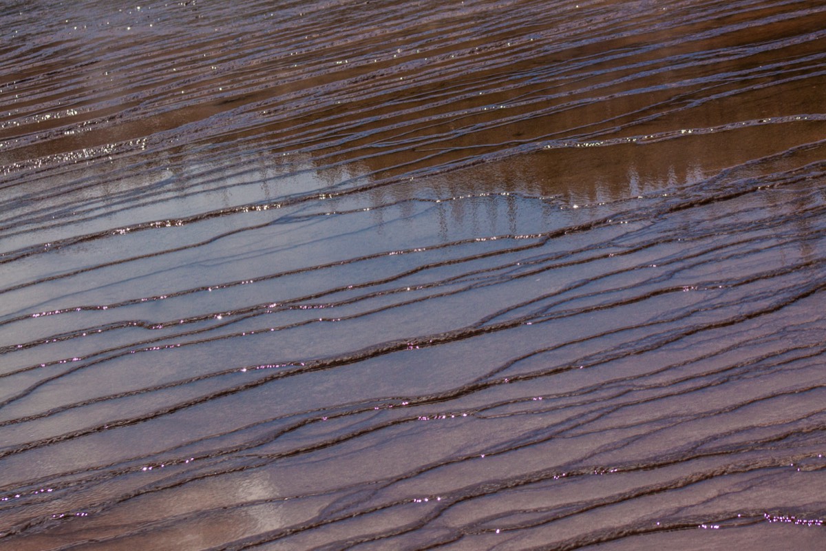 Midway Geyser Basin - colourful patterns