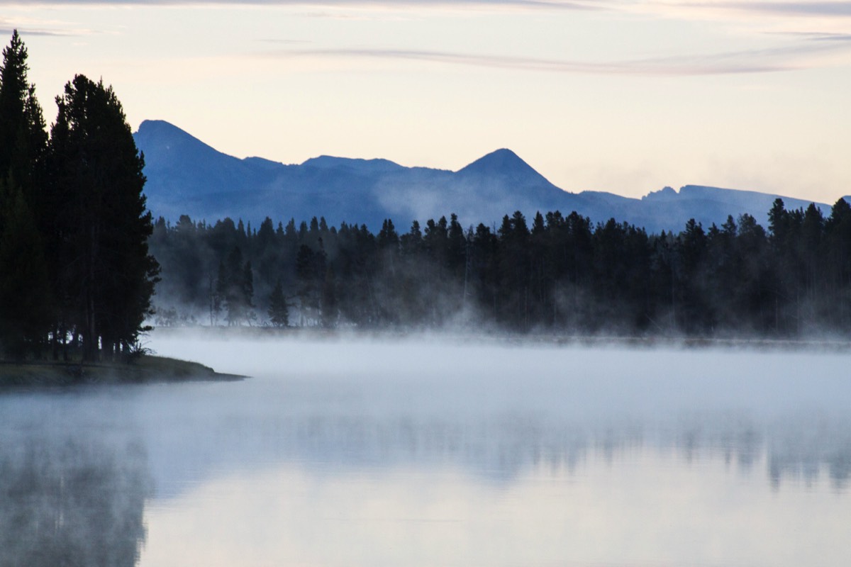 Misty conditions again