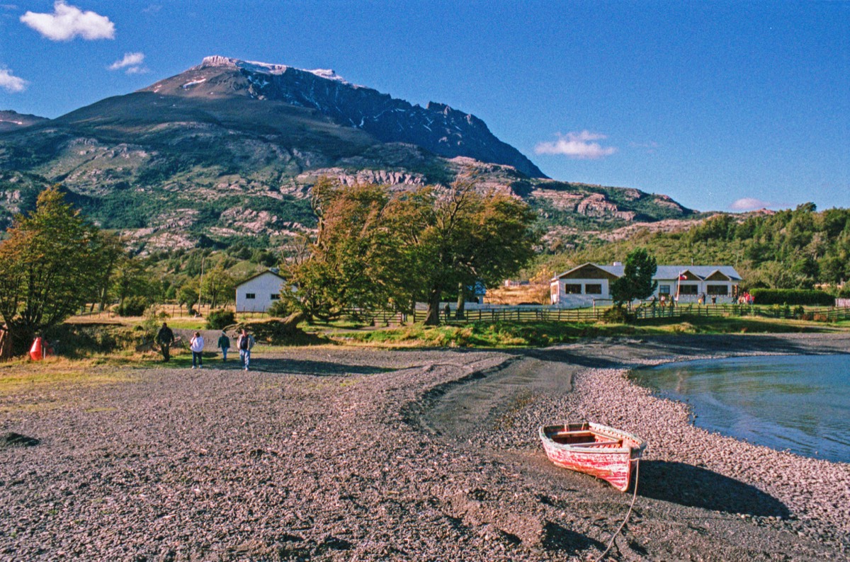 Estancia on the Fjordo in parque Nacional Bernardo O
