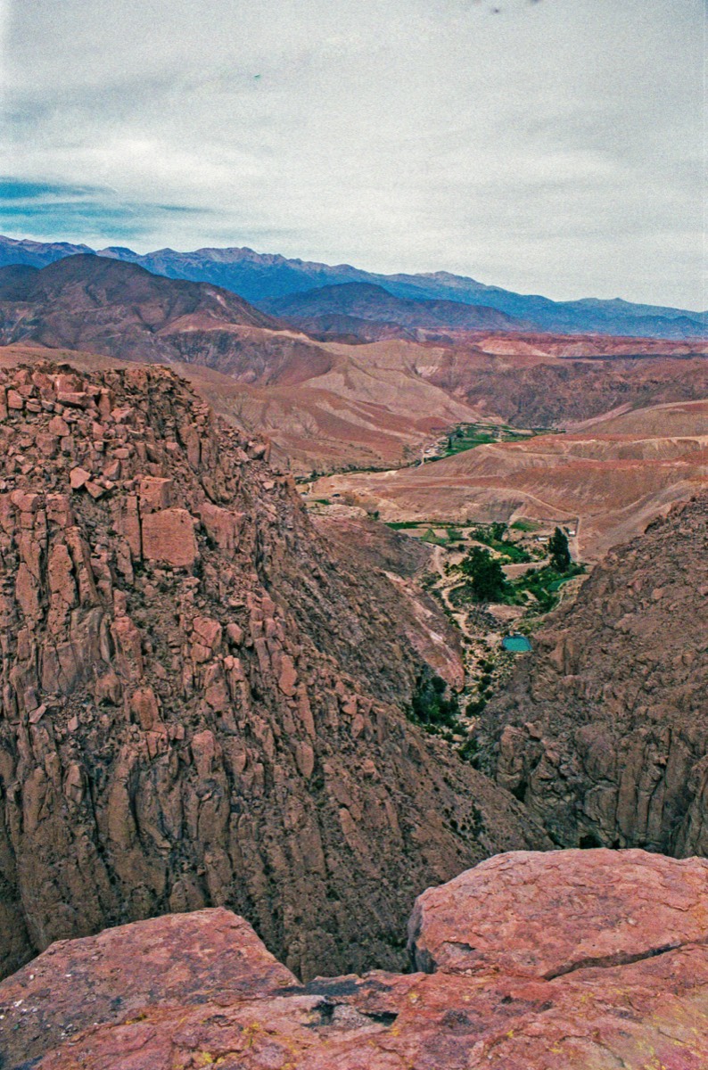 Climbing up to the altiplano
