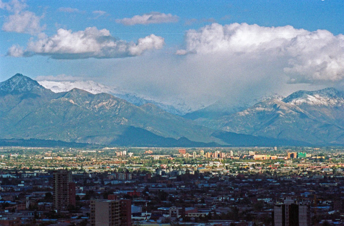Last view on the Andes
