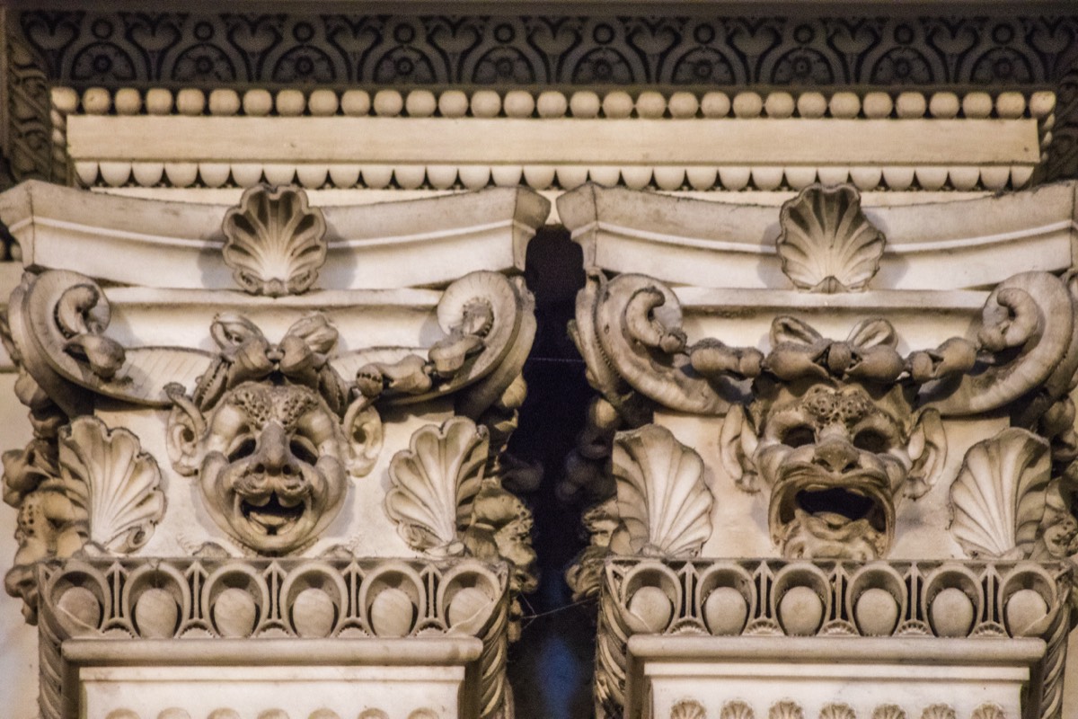 Ornamentation design by Michelangelo