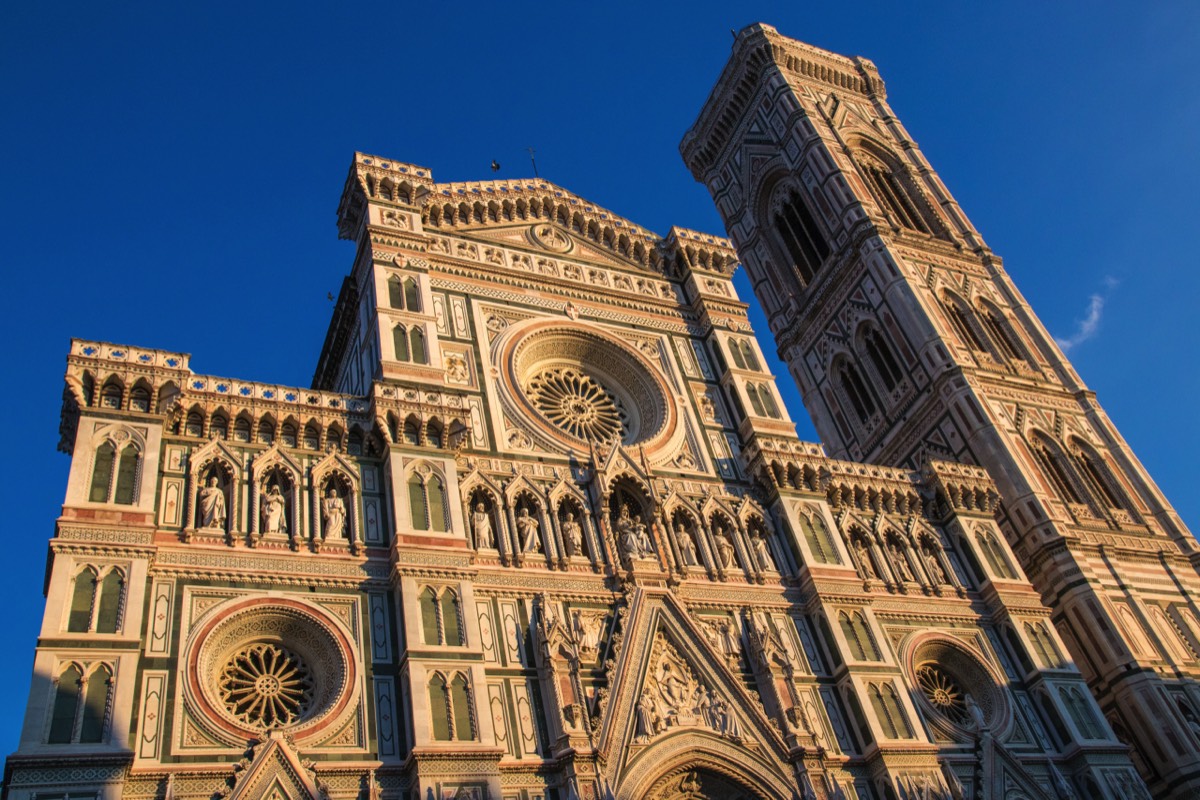 Afternoon sun on the cathedral