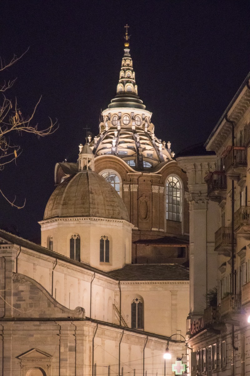 Cathedral at night