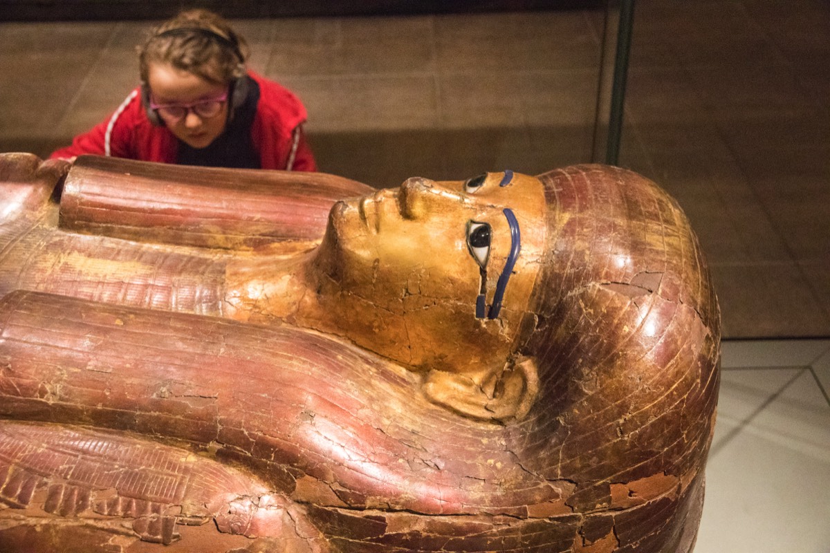 Sarcophagus watched with interest