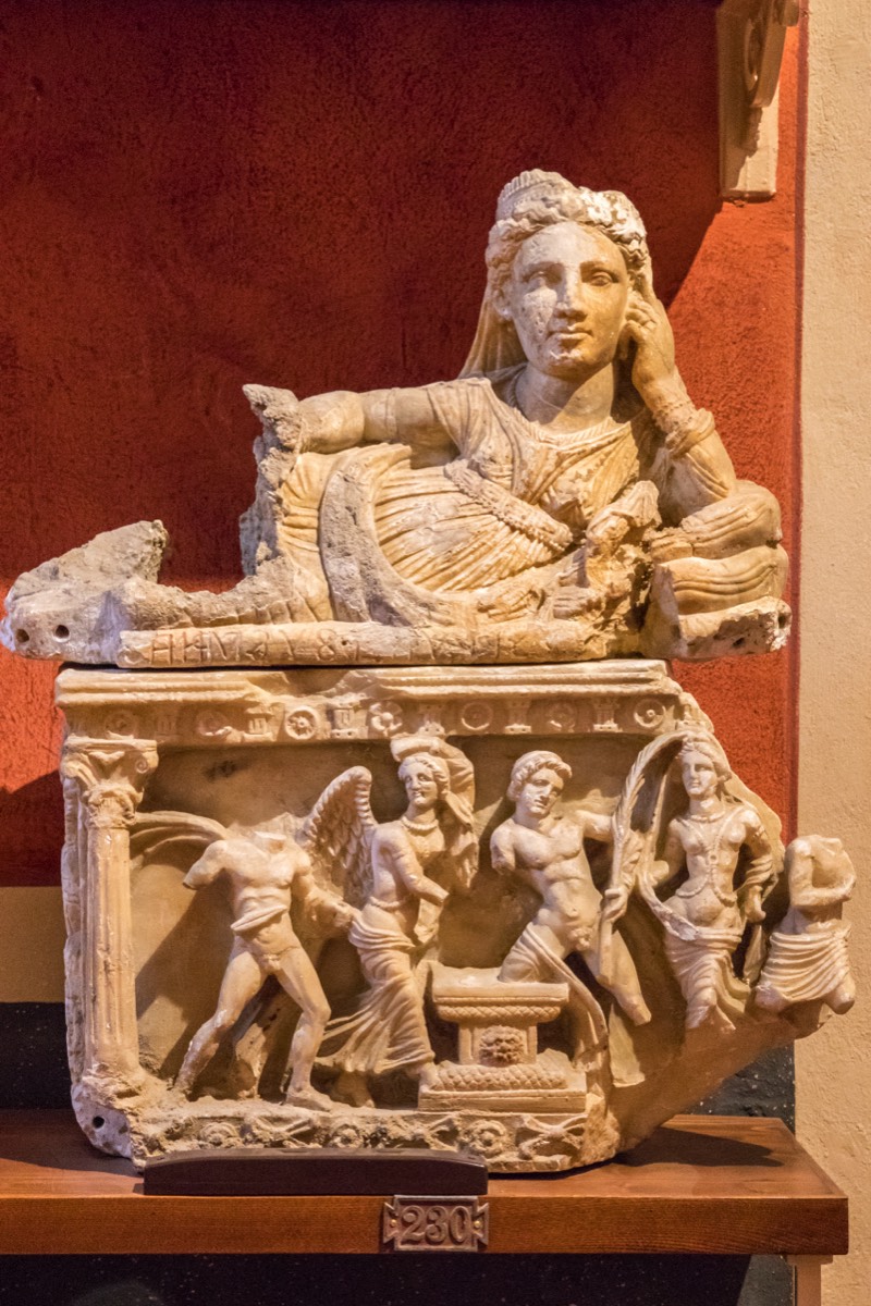 Etruscan burial urn (there will be more of these)