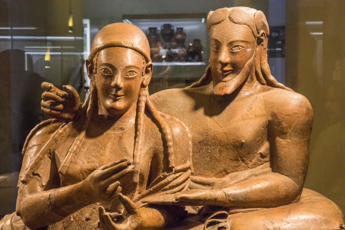 Sarcophagus of the Spouses in the Villa Giulia, Rome