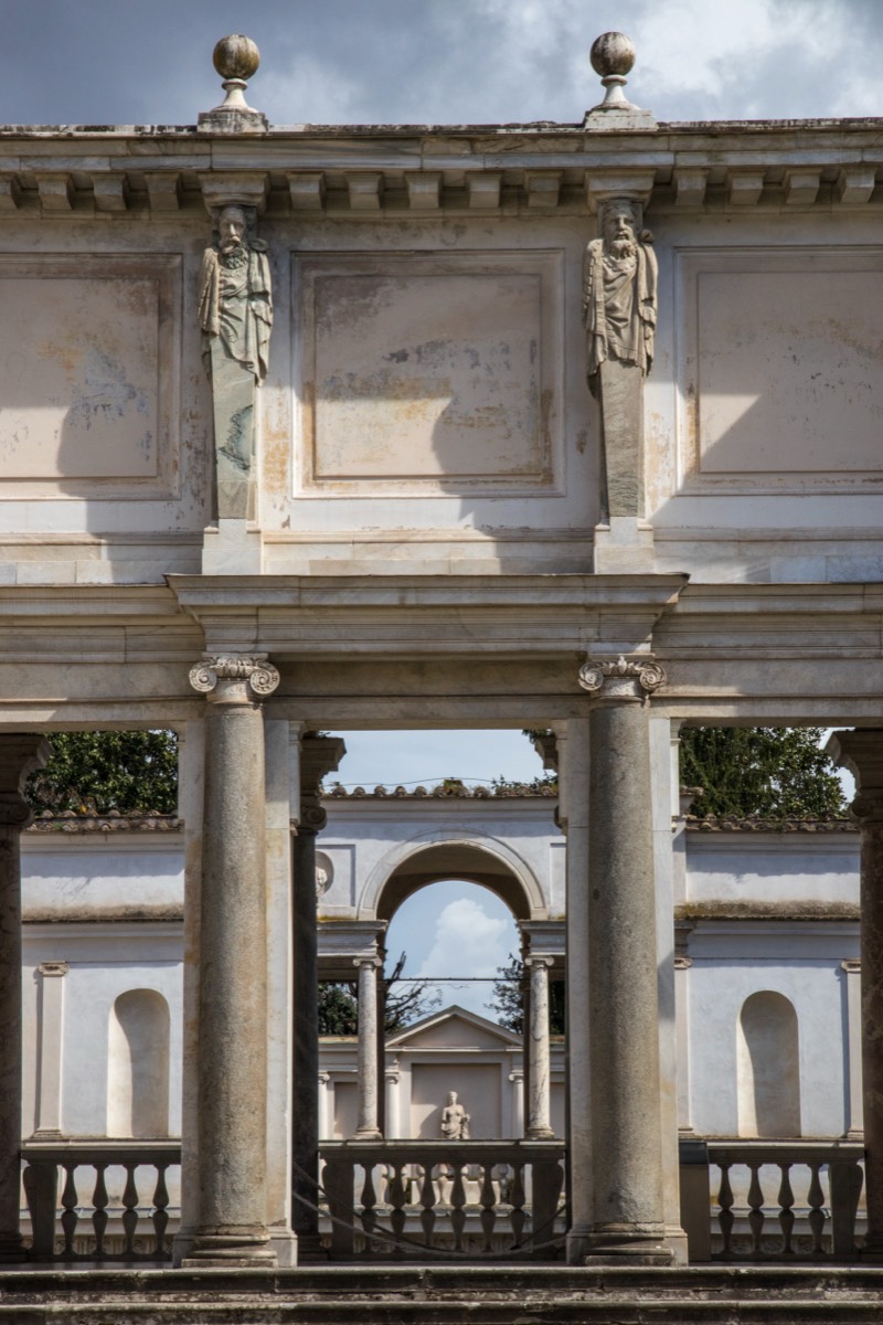 Another garden view of Villa Giulia