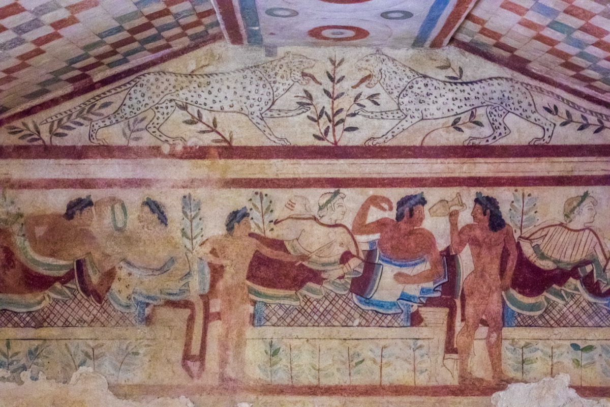 Tarquinia - Tomb of the leopards